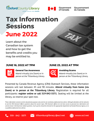 Tax Information Sess